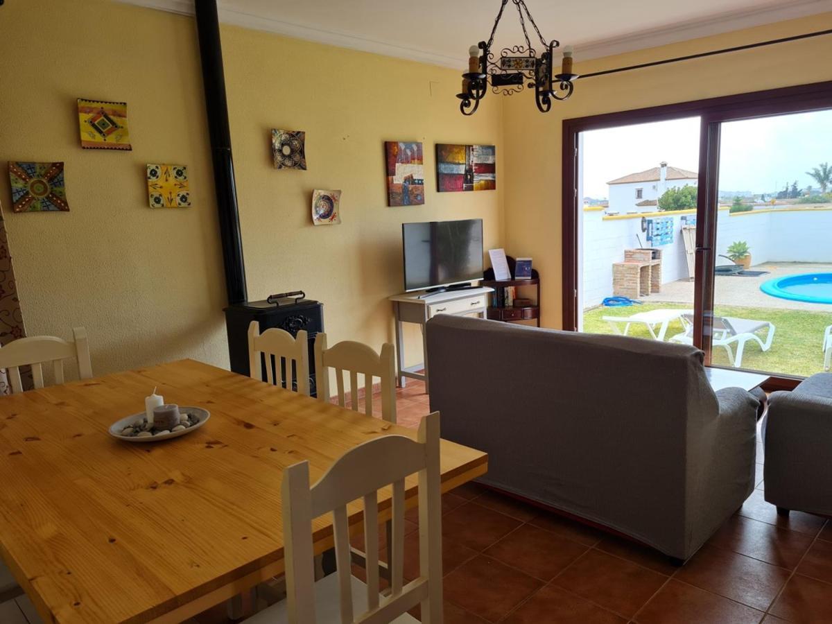 Chalet Las Adelfas Chaparrillo Conil De La Frontera Bagian luar foto