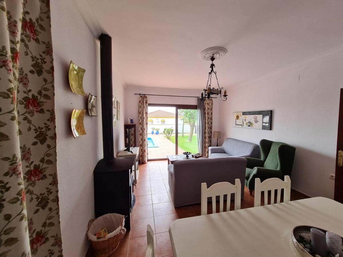 Chalet Las Adelfas Chaparrillo Conil De La Frontera Bagian luar foto