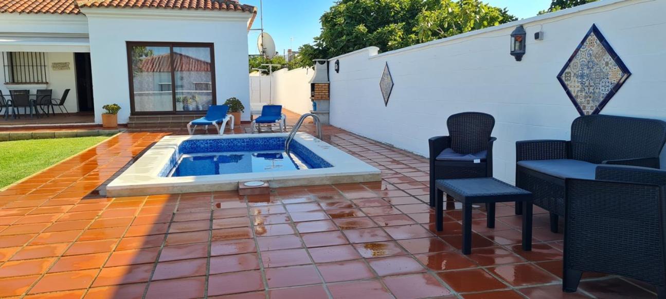 Chalet Las Adelfas Chaparrillo Conil De La Frontera Bagian luar foto