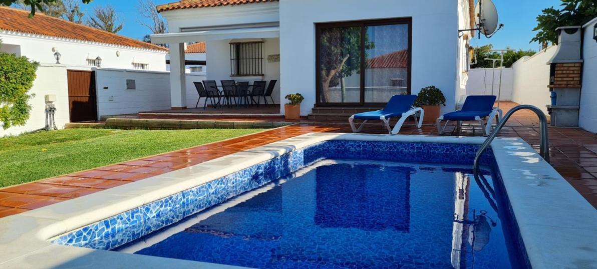 Chalet Las Adelfas Chaparrillo Conil De La Frontera Bagian luar foto